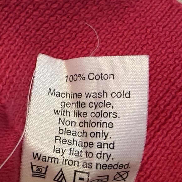 J. Crew V-Neck Pullover Sweater Womens Size XL Dark Pink Long Sleeve Lightweight - Picture 7 of 7